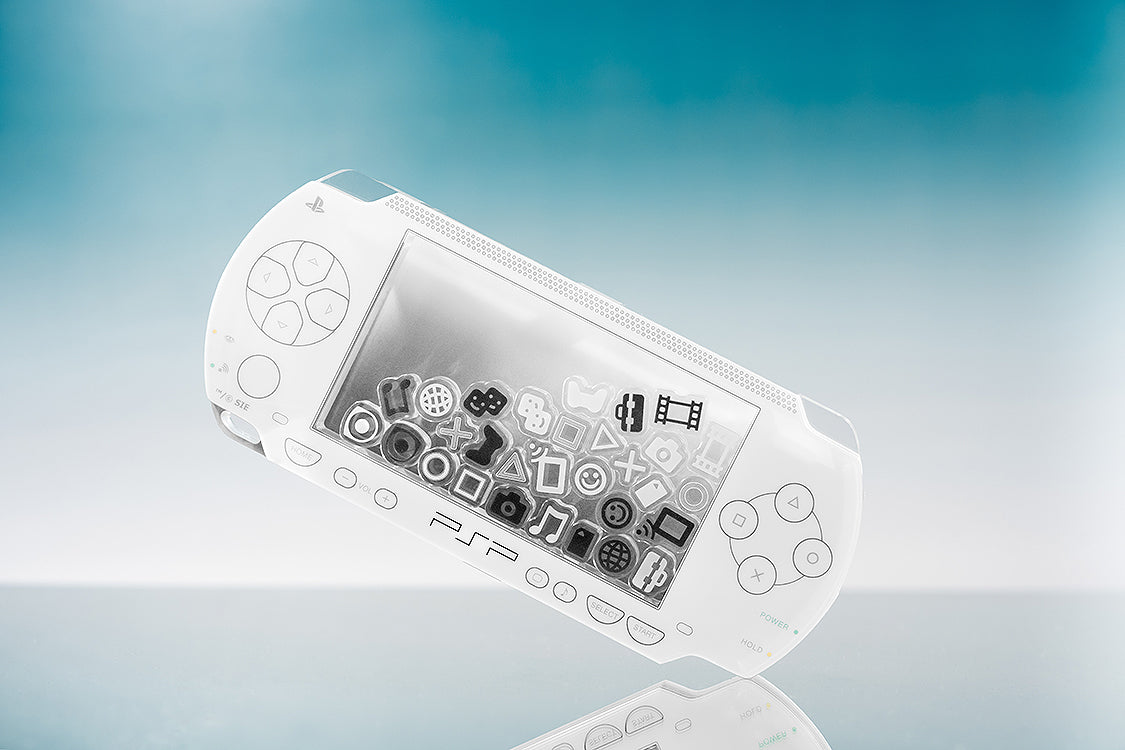 PSP™ (PlayStation™Portable) Rattle Acrylic Stand: Black Ver./White Ver.