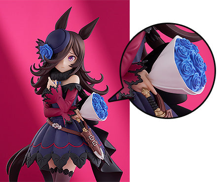 BONUS: POP UP PARADE Rice Shower L Size (Blue Rose Bouquet Interchangeable Part)