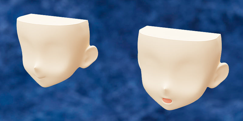 BONUS: PLAMATEA Shigure Kai San (Unpainted Face Parts x2)