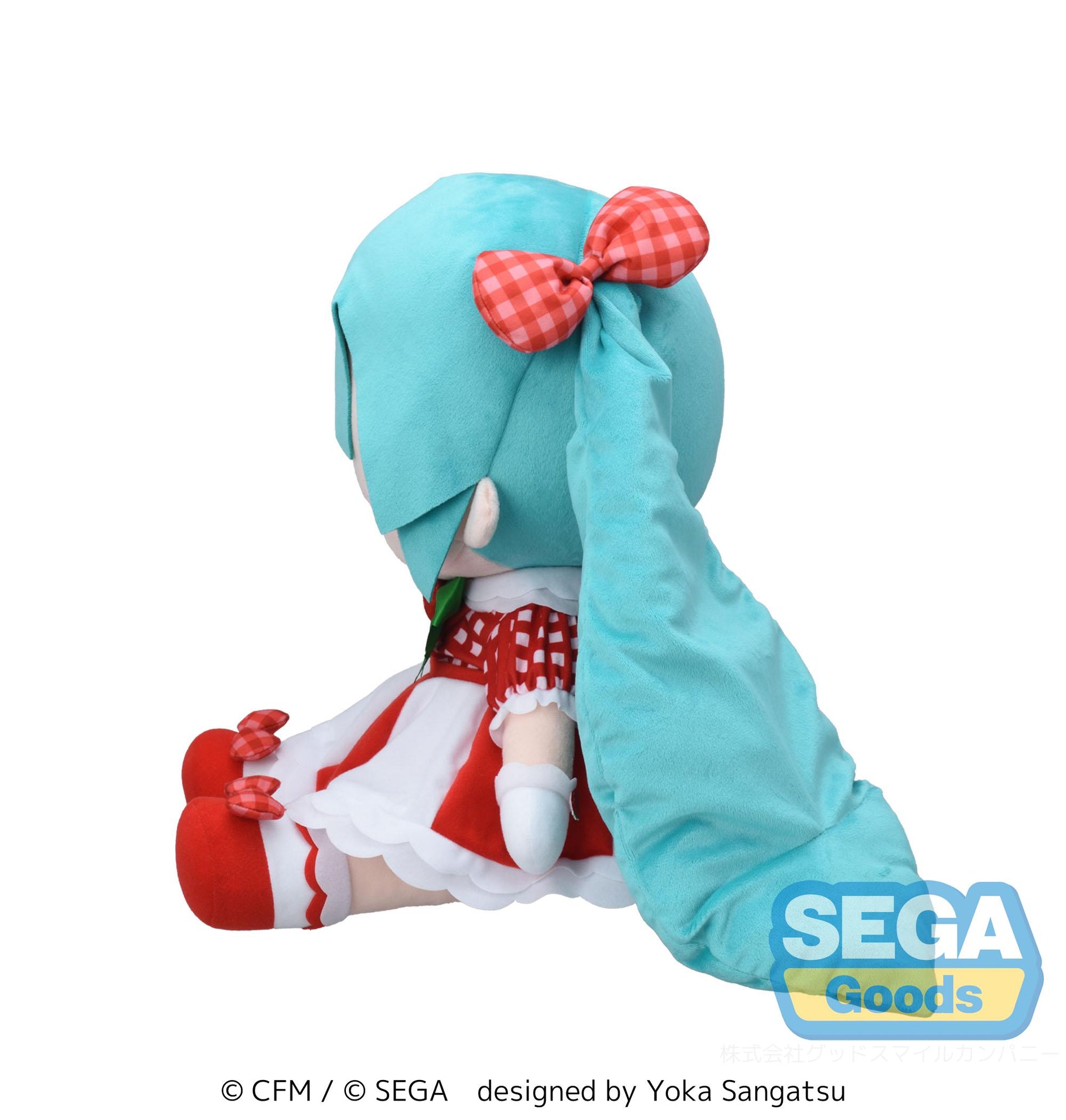 Hatsune Miku - fuwa petit "Hatsune Miku x Love and Berry Dress Up and Dance!" Plush "Lovely Strawberry" (LL)