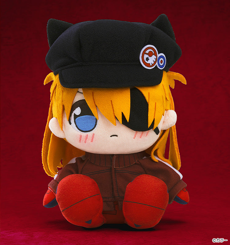 Rebuild of Evangelion - Kuripan Plushie Rei Ayanami: Long (Long Hair: White Plugsuit) / Asuka Shikinami Langley (Jersey & Casquette Cap) / Kaworu Nagisa: School Uniform Ver.