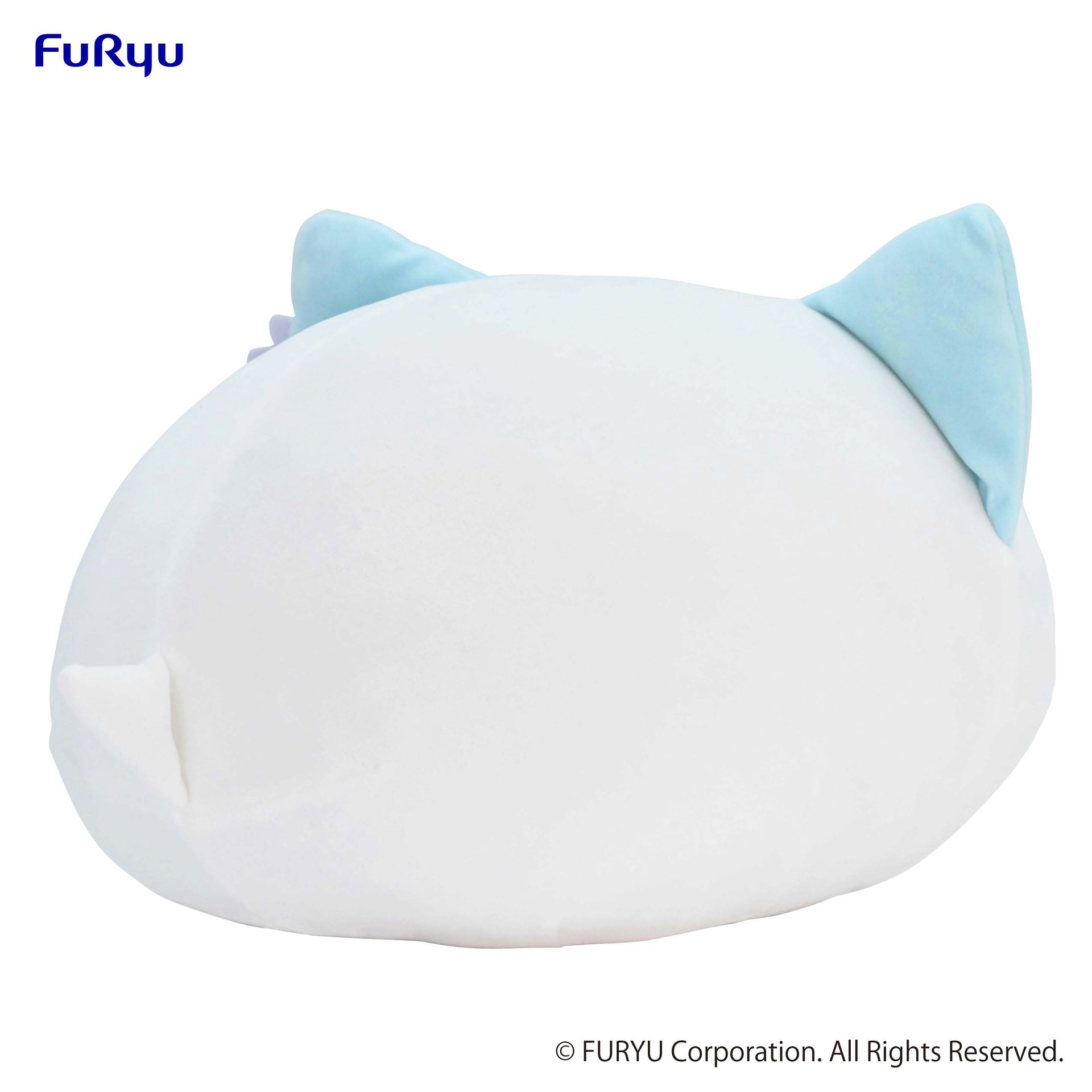 Nemuneko Cat Pastel Big Plush Toy -Pink/Light Blue-