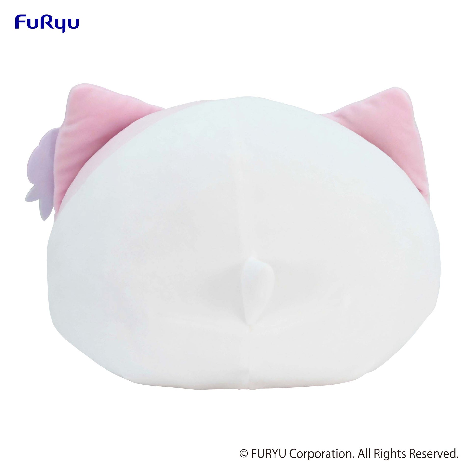 Nemuneko Cat Pastel Big Plush Toy -Pink/Light Blue-