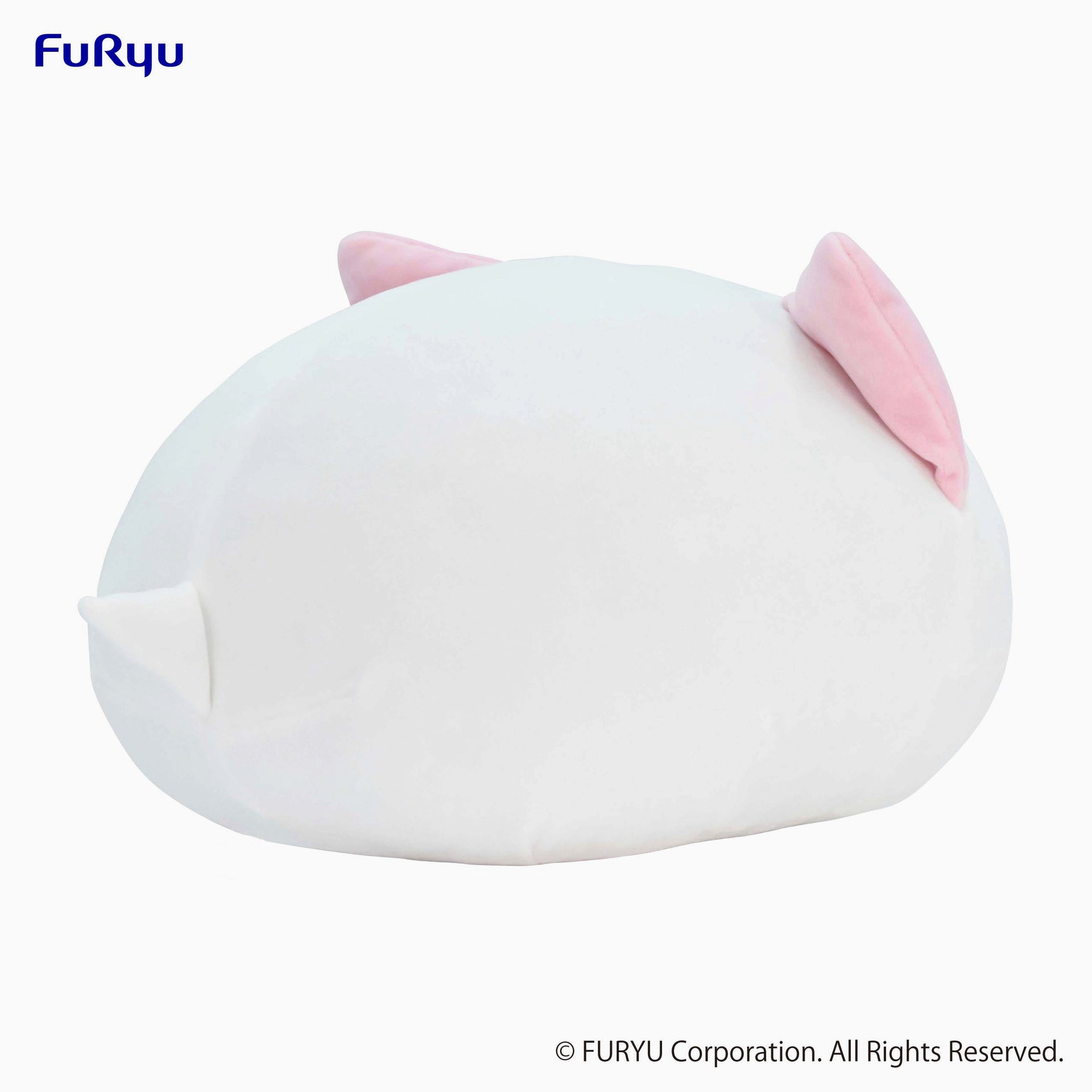 Nemuneko Cat Pastel Big Plush Toy -Pink/Light Blue-