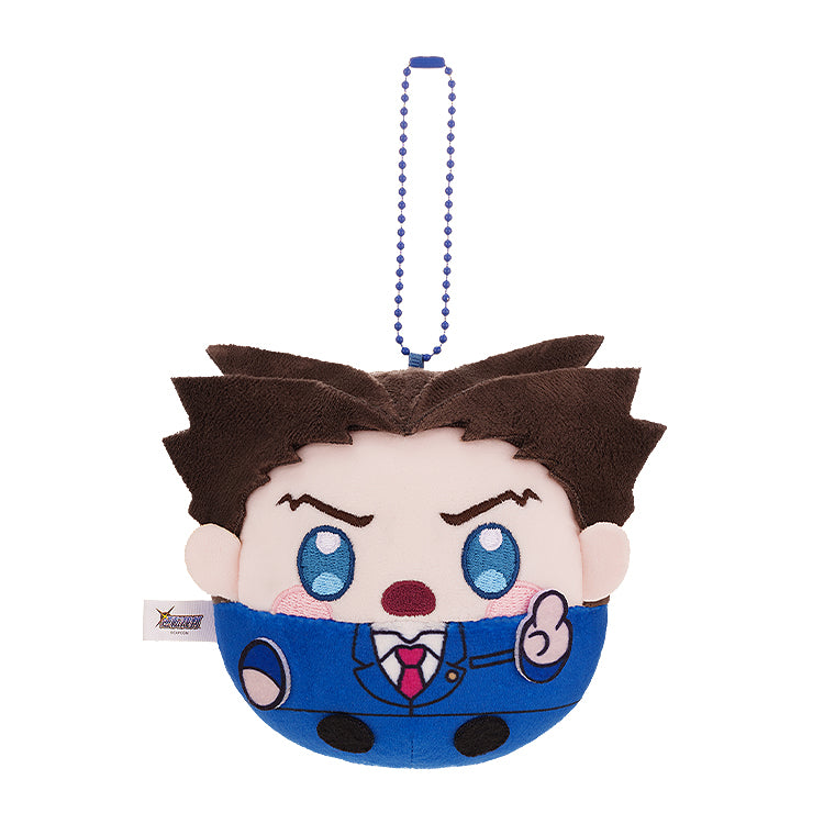 Ace Attorney - Squishy Mini Plushie Phoenix Wright/Miles Edgeworth