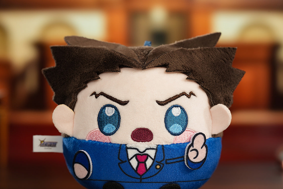 Ace Attorney - Squishy Mini Plushie Phoenix Wright/Miles Edgeworth