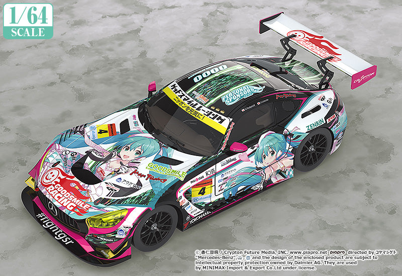 Hatsune Miku GT Project - 1/64 Scale Good Smile Hatsune Miku AMG 2019 SUPER GT Ver.