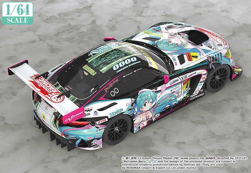 Hatsune Miku GT Project - 1/64 Scale Good Smile Hatsune Miku AMG 2019 SUPER GT Ver.