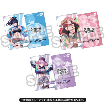 BONUS: Gridman Universe: Dreamy Divas Ver. Figure Set (Rikka Takarada/Akane Shinjo/Yume Minami: Dreamy Divas Ver. Collector's Cards (3 types))