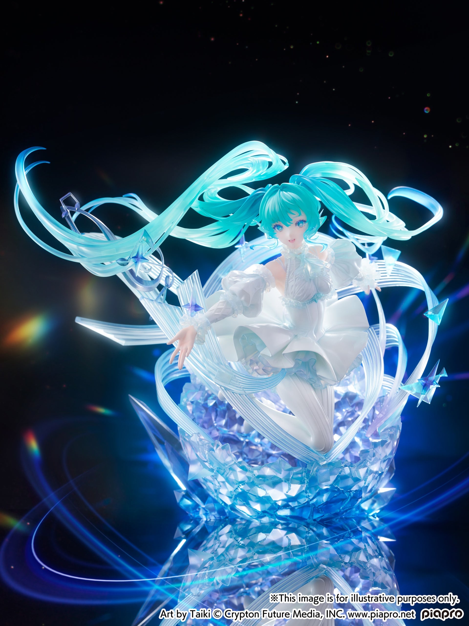 Hatsune Miku -Crystal Dress Ver. - 1/7 Scale Figure