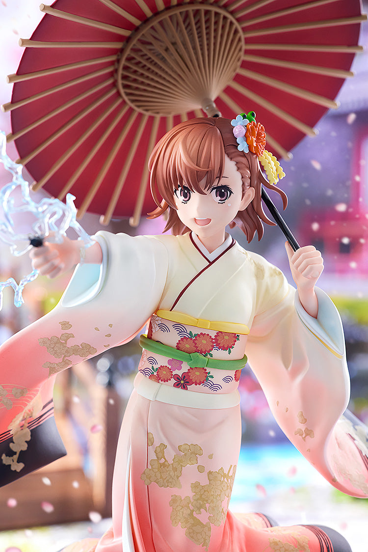 A Certain Scientific Railgun T - Mikoto Misaka Furisode Kimono ver