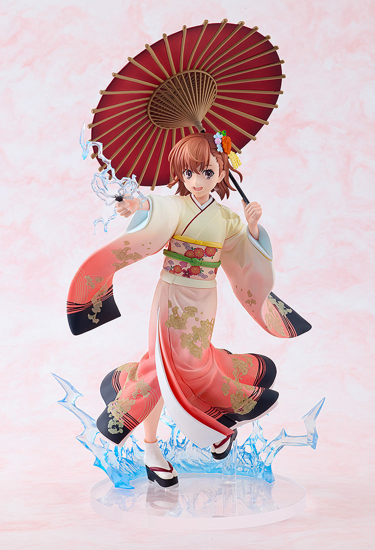 A Certain Scientific Railgun T - Mikoto Misaka Furisode Kimono ver. Figure