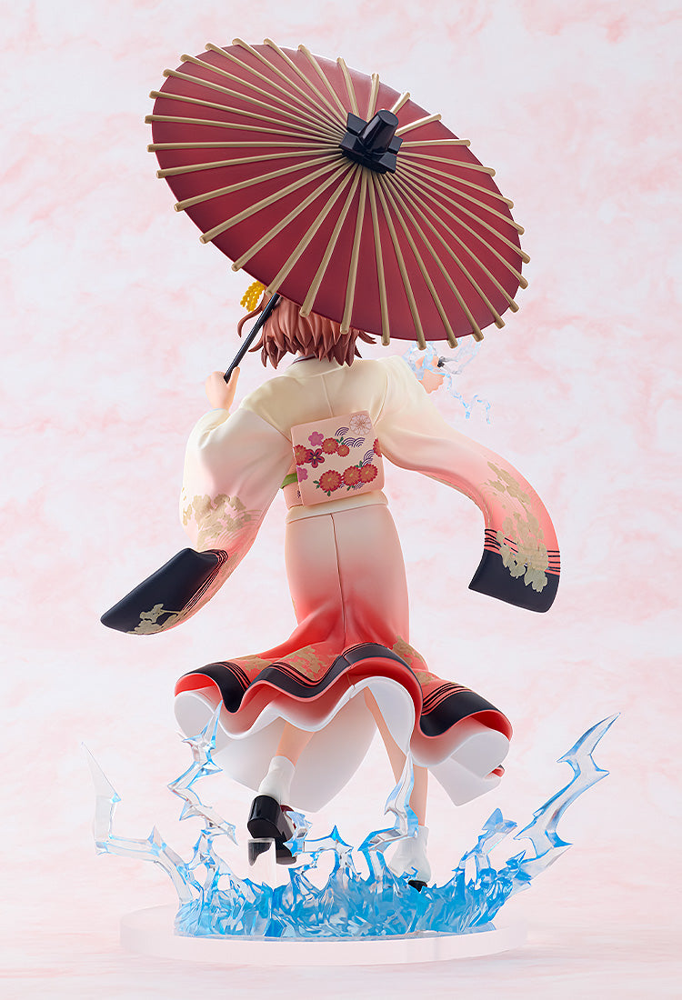 A Certain Scientific Railgun T - Mikoto Misaka Furisode Kimono ver. Figure
