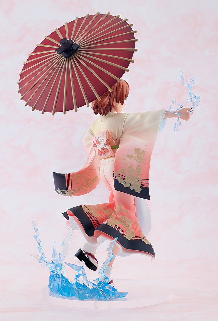 A Certain Scientific Railgun T - Mikoto Misaka Furisode Kimono ver. Figure