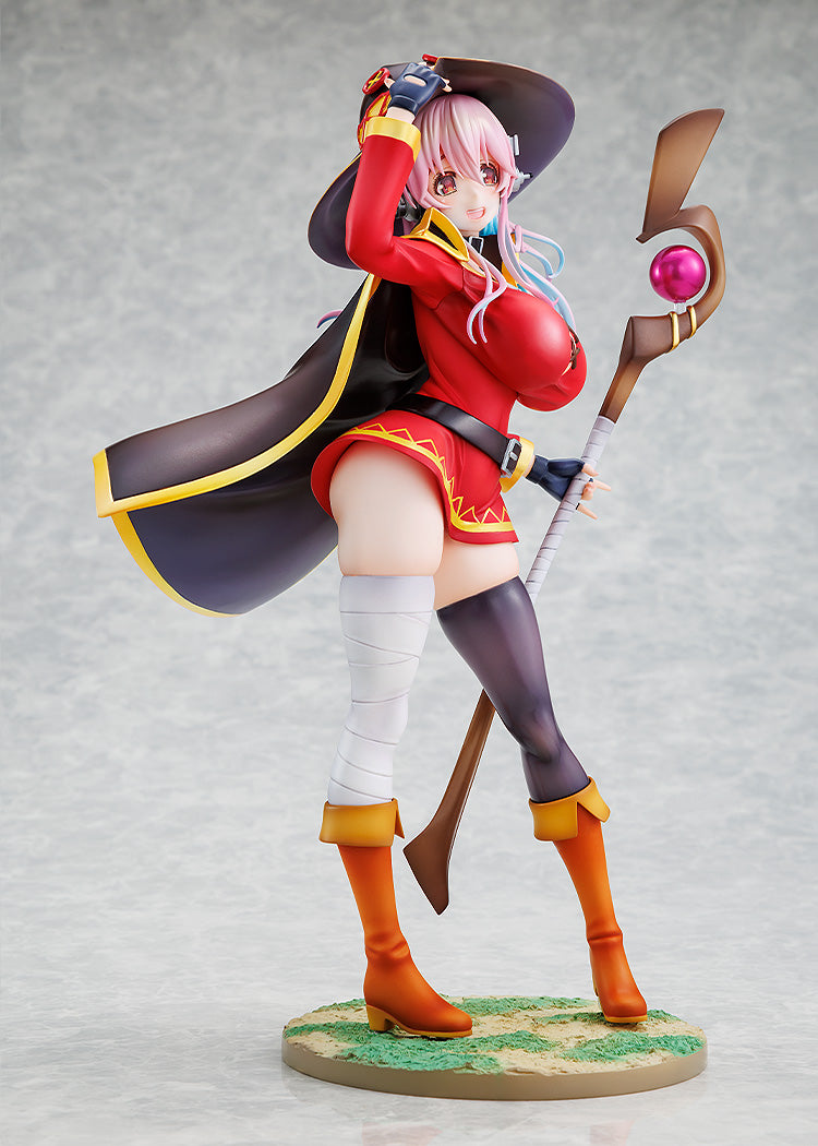 Super Sonico KONOSUBA -God's blessing on this wonderful world! Megumin collaboration ver. 1/7 Scale Figure