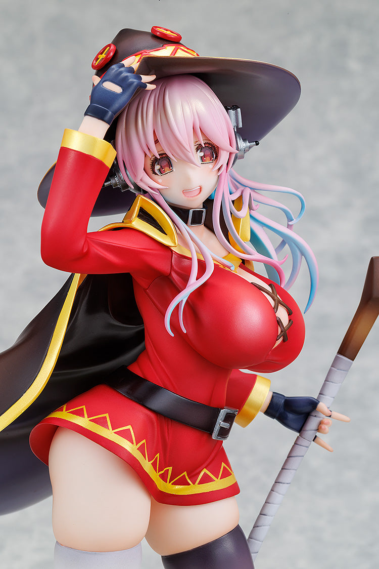 Super Sonico KONOSUBA -God's blessing on this wonderful world! Megumin collaboration ver. 1/7 Scale Figure