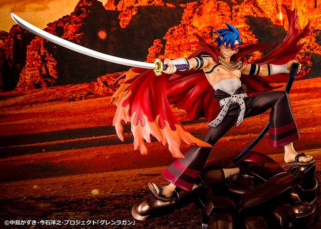 Tengen Toppa Gurren Lagann -  Kamina & Gurren Scale Figure