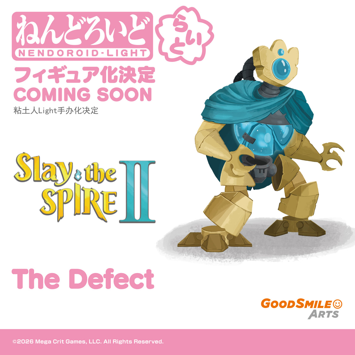 Slay The Spire II - Nendoroid Light The Defect Figure