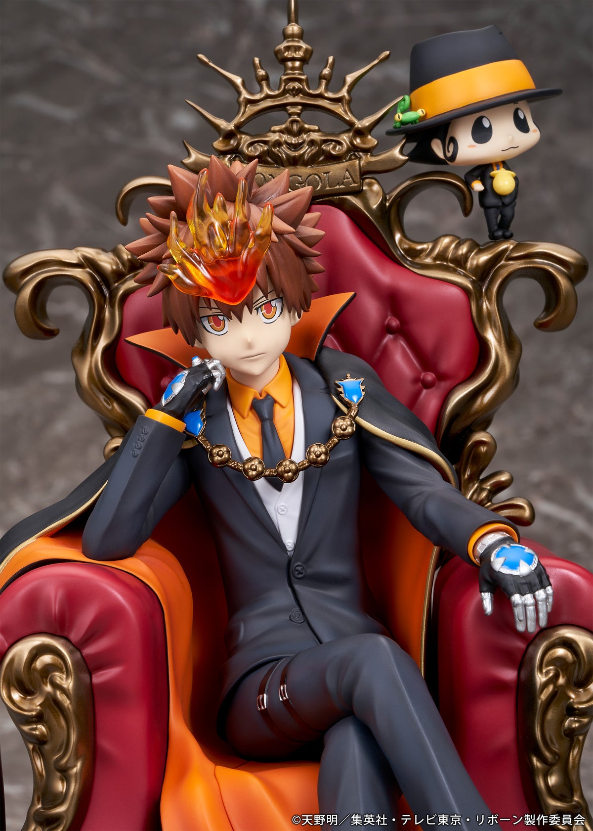 REBORN! - TSUNAYOSHI SAWADA & REBORN Scale Figure