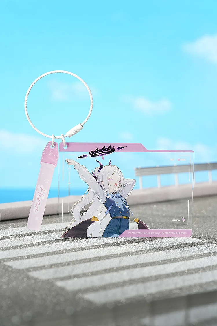 Blue Archive Holiday Saunter Series Acrylic Keychain (KAZUSA/YUUKA/HINA/SHIROKO/MIKA)