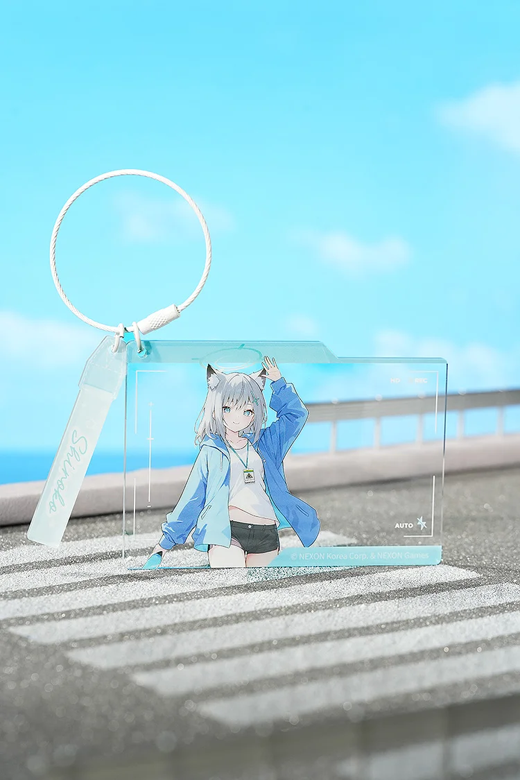 Blue Archive Holiday Saunter Series Acrylic Keychain (KAZUSA/YUUKA/HINA/SHIROKO/MIKA)