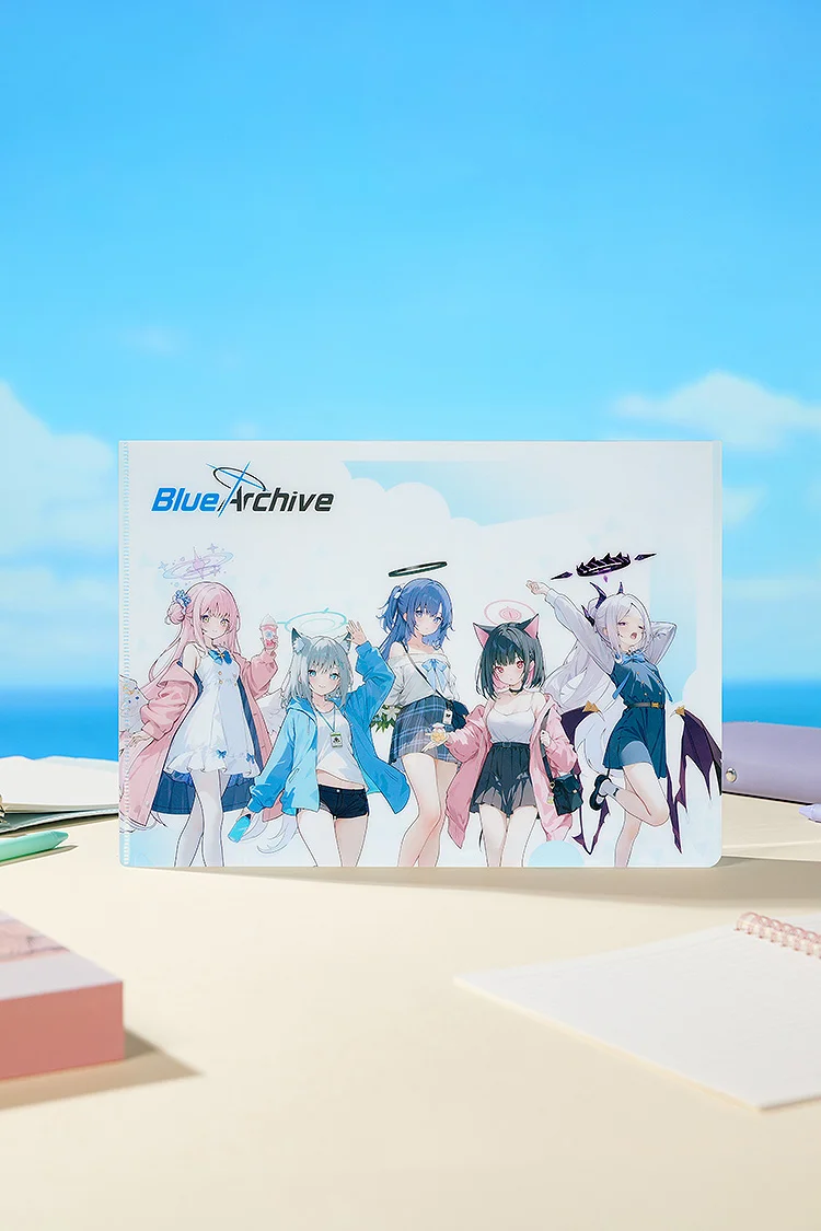 Blue Archive - Holiday Saunter Series A4 Folder