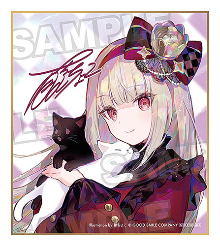 BONUS: Nendoroid Doll Through the Looking-Glass: Alice - Another Color (Special Mini Shikishi Illustration by fuzichoco)