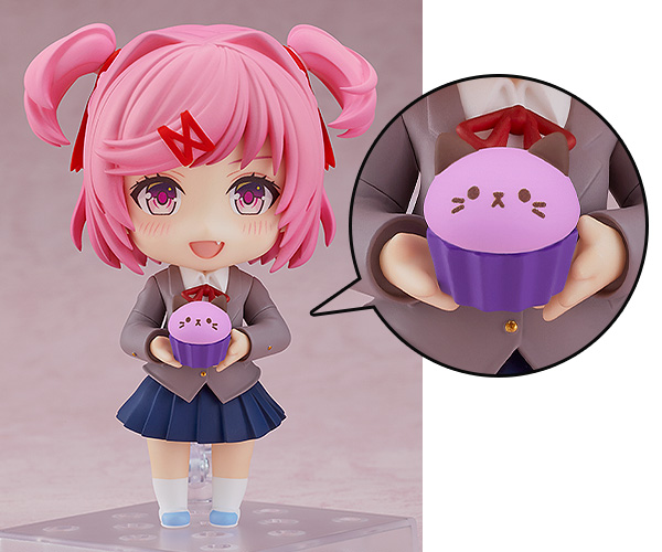 BONUS: Nendoroid Natsuki (Purple Kitty Cupcake)