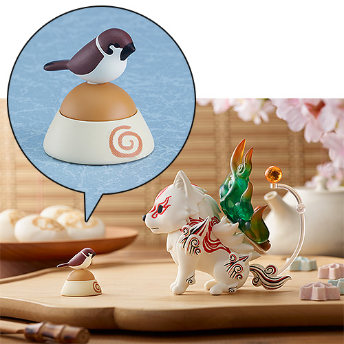 BONUS: Nendoroid Shiranui (Sparrow and Food Dish)