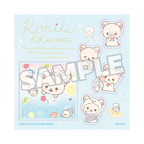 BONUS: Nendoroid Korilakkuma (Special Clear Stickers)