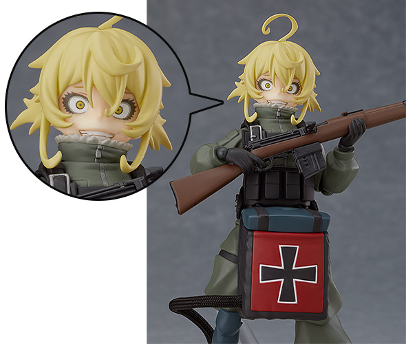BONUS: figma Tanya Degurechaff Figure (Awakened Face Plate)