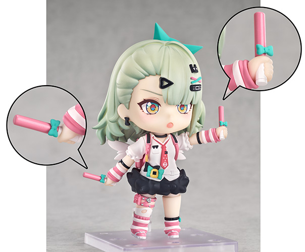 BONUS: Nendoroid Sunna (Lightsticks + Hand Parts (Left x 1 and Right x 1))