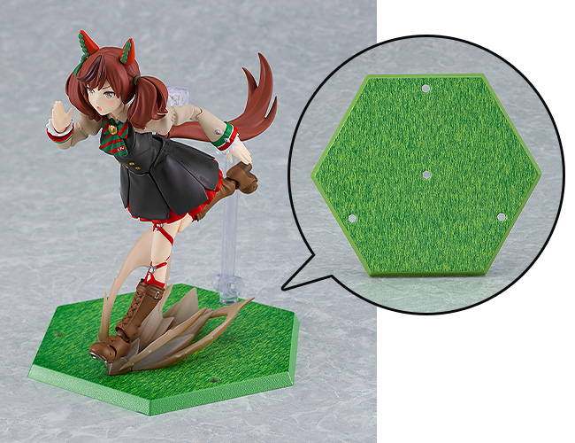 BÔNUS: figma Umamusume: Pretty Derby Nice Nature (Base figma Grande (Design de Gramado))