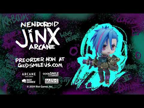 League of Legends - Nendoroid Jinx Figure (Arcane Ver.)