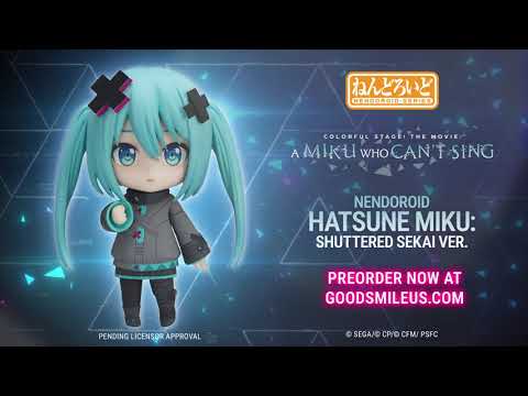 Hatsune Miku - Nendoroid Hatsune Miku: Shuttered SEKAI Ver. Figure