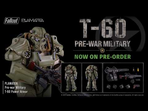 Fallout - PLAMATEA Pre-war Military T-60 Power Armor Model Kit