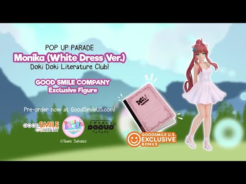 Doki Doki Literature Club!  - POP UP PARADE Monika: White Dress Ver. Figure