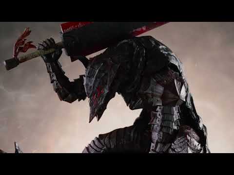 Berserk - POP UP PARADE Guts (Armadura Berserker): Figura Bloody Paint Ver. L Size