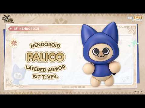 Serie Monster Hunter - Nendoroid Palico Armadura Superpuesta: Figura Kit T. Ver.